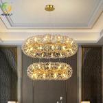 Modern Light Luxury Crystal Chandelier Master Bedroom Dining Room Dandelion