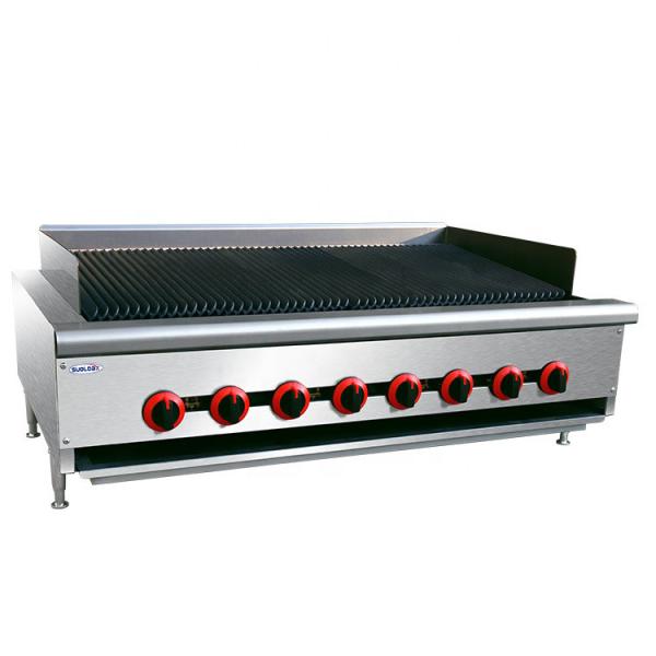 China Restaurant Counter Top 48" Gas Charbroiler With Robertshaw Valve NSF factory