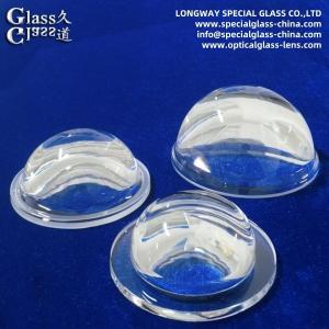 China Durable Thermal Resistant Borosilicate Glass Lens For Mining Light Covers factory