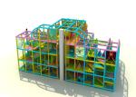 4 Floors Kids Indoor Playground Equipment With Dryland Skiing Anti UV KP180912