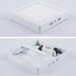 12w 18w 20w 30w Square Ceiling Lamp Motion Sensor LED Light For Balcony Washroom