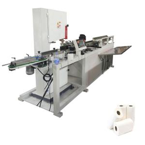 China 1.5mm Tolerance Tissue Paper Cutting Machine Calculation Bandsaw xinyun factory
