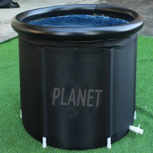 China Portable Inflatable Ice Recovery Pod Ice Spa Bathtub Inflatable Ice Bath Tub on sale