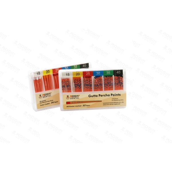 CE0197 ISO13485 ROGIN Dental Gutta Percha Points