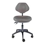 Dental Clinic Doctor Assistant Stool Pu Leather Comfortable Seat Blue Color