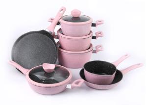 China Extra Large Forged Aluminum 28cm Colored Pots And Pans factory