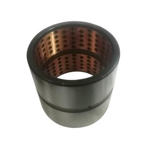 China 12-14T Excavator Bucket Bushing 110*130*120 40Mn2 Digger Spare Parts factory