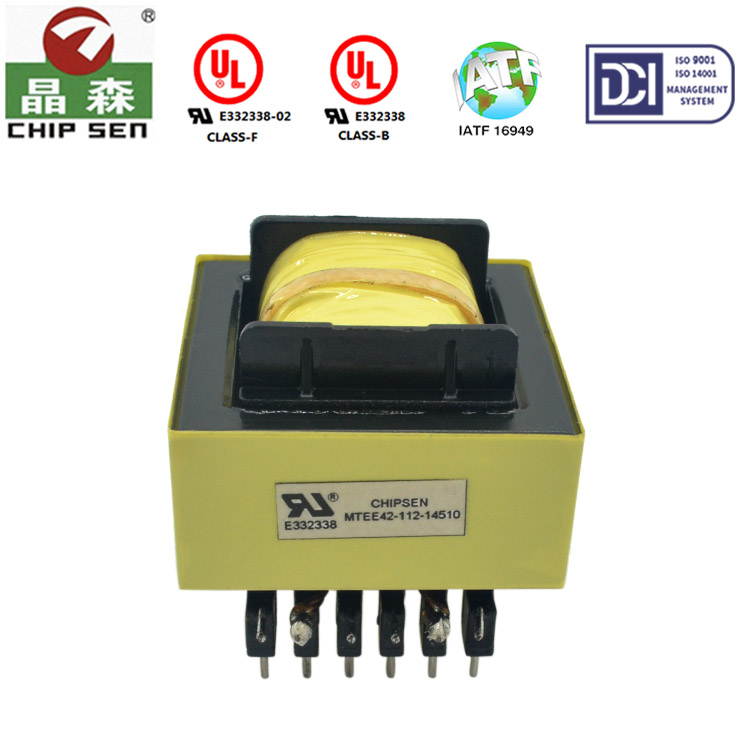 EE42 Stepdown 220Vac to 24Vac Transformer Coil 900W Single Phase High Frequency Power Transformer