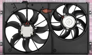 China 1TD121203A Volkswagen Radiator Fan For PQ35 Tiguan 2.0 1.6 Octavia 2.0 factory