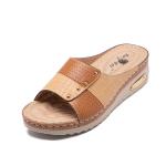 BS083 Amazon Hot Style 2021 European And American Slippers Female Car Line Non