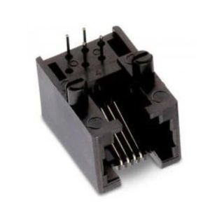 615004141121 Through Hole 6P4C Connector Unshielded Modular Jack
