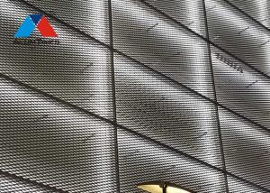 China 3003 3105 Alloy Aluminium Expanded Metal Mesh Sheet For Building Decoration factory