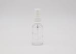 Hot Stamping 60ml Transparent Glass Reusable Spray Bottle
