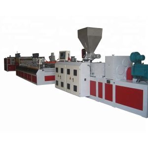 China WPC PVC Profile Extrusion Line Door Floor Decorative Board Panel on sale