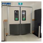 Restaurant Traffic Double Acting Door SUS304 Stainless Steel Customized EPDM