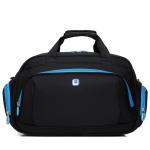 Large Black Waterproof Polyester Travel Bags For Men With Logo Zipper