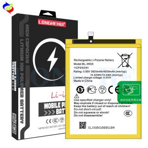 China 4000mAh BL-39GX X573 Mobile Phone Battery for Infinix Hot S3 Stocked and Rechargeable factory