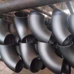 6 Inch Astm Seamless Steel Pipe Fitting Buttwelded Sch40 Black Elbow