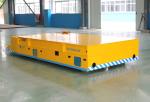 Large platform warehouse trackless transfer cart for sale