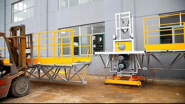 Scan Climber Design Window Cleaning Platform Galvanized Platform And Mast