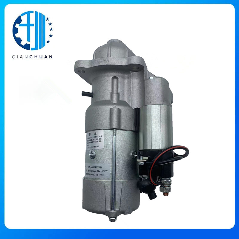 M93R3007SE Starter Motor Assy 24V 6.5KW For WP6 Diesel Engine Part