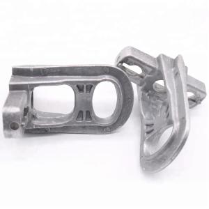 China Hot Dip Aerial Cable Fitting Aluminium Fixing Hinged Wall Mounted Anchor Bracket factory