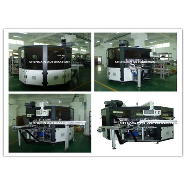 China PLC System Automatic Screen Printing Machine / Screen Printing On Bottles factory