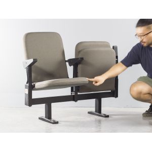 Folding Beam Mounted VIP Auditorium Seating With Armrest