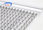 Space Divider Decorative 1.5-2.0mm Chain Link Fly Screen