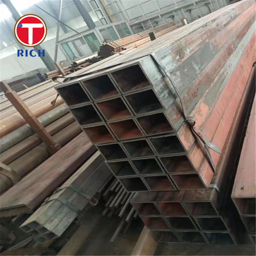 ASTM A500 Grade A Galvanized Welded Steel Pipe Welded Black Square Hollow Pipe For construction