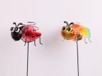 Outdoor Solar Garden Ornament With LED Light Bees Butterflies Ladybugs