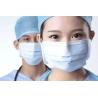 Buy cheap Medical Polymer 3 Ply Non Woven Face Mask , Earloop Disposable Surgical Masks from wholesalers