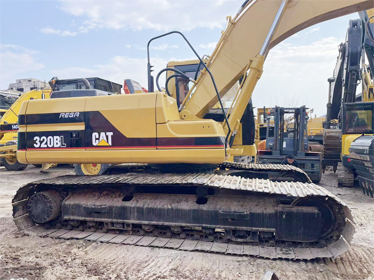 20 Ton Used Caterpillar 320BL Excavator with ORIGINAL Hydraulic Valve and Cat Engine