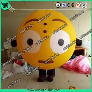 China Oxford Inflatable Balloon Costume Moving QQ Cartoon Inflatable Customized factory