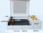 50w 4040 laser engraving cutting machine with CO2 laser tube and golden laser