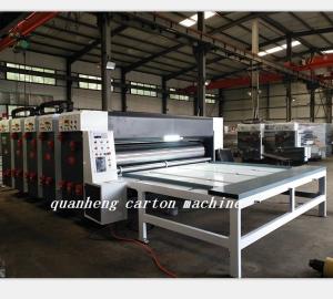 China Corrugated Cardboard Chain Feeder Flexo Printer Slotter Die Cutter factory