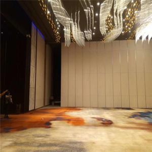 China Hotel Banquet Acoustic Sliding Gate Soundproof Sliding Partition Wall factory