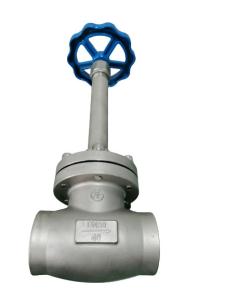 China DN40 PN40 Cryogenic Control Valve Weld Ends Type Long Stem For LNG LO2 factory