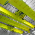 IP55 32T Double Beams Workshop Overhead Crane 30m/Min Traveling