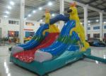 Big Party Water Slide Bounce House , Outdoor Games Water Park Little Tikes Water