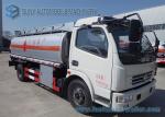 Oil Tanker Truck / Liquid Nitrogen Tanker Truck With Air Braking System