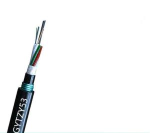 China GYTZY53 48 Pair Fiber Optic Cable , PBT Flame Retardant Wire factory