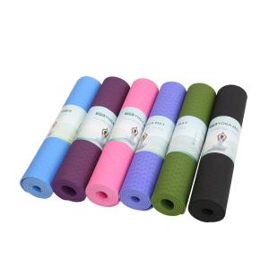 China Gymnastics Yoga Exercise Equipment Eco Friendly Tpe Yoga Mat factory
