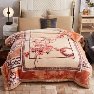 China Woven Polyester Sublimation Blanket for Luxury Bed Printed Home Blanket in Winter factory