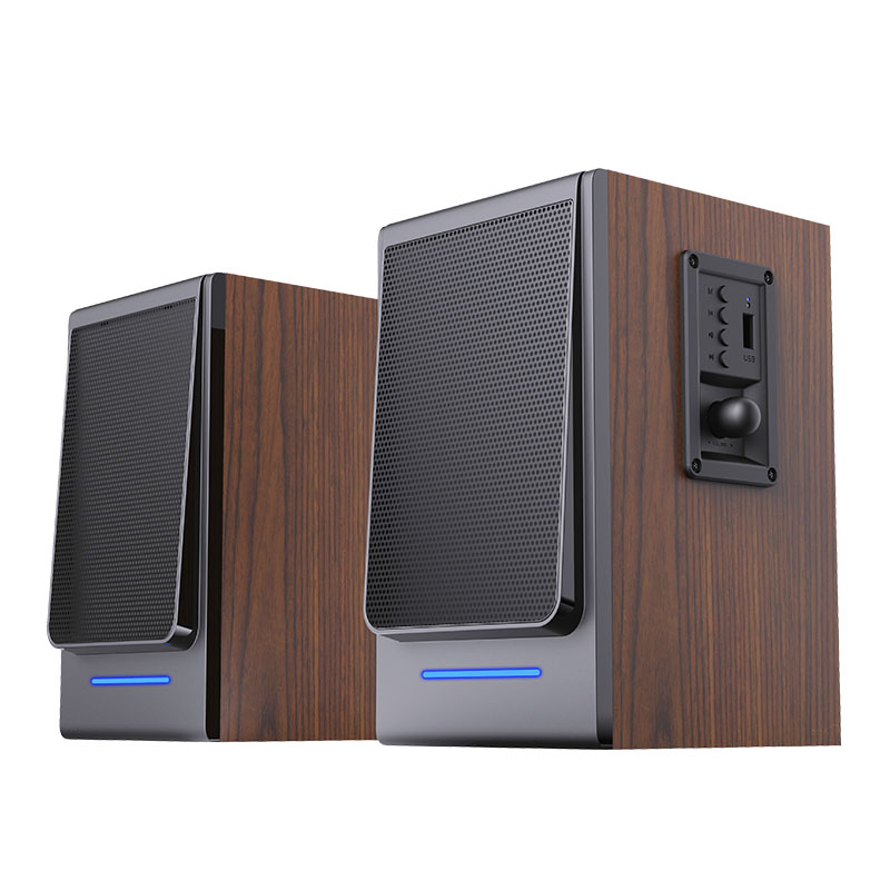 20W Home Audio Bookshelf Speaker with Bluetooth Support and CKD SKD Compatibility