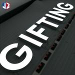 Outdoor Storefront 3D Business Acrylic Signs Illuminated LED Front Lit Letters