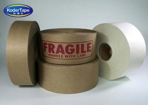 China Environmental Gummed Brown Paper Tape For Carton Sealing Bunding factory