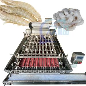 China 3KW Durable Shrimp Peeling Machine Flexible 380V For Cleaning factory