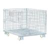 Buy cheap Electroplated 2 Ton 1000mm Height Folding Wire Mesh Container from wholesalers