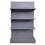 Factory Customized color size black retail shelving